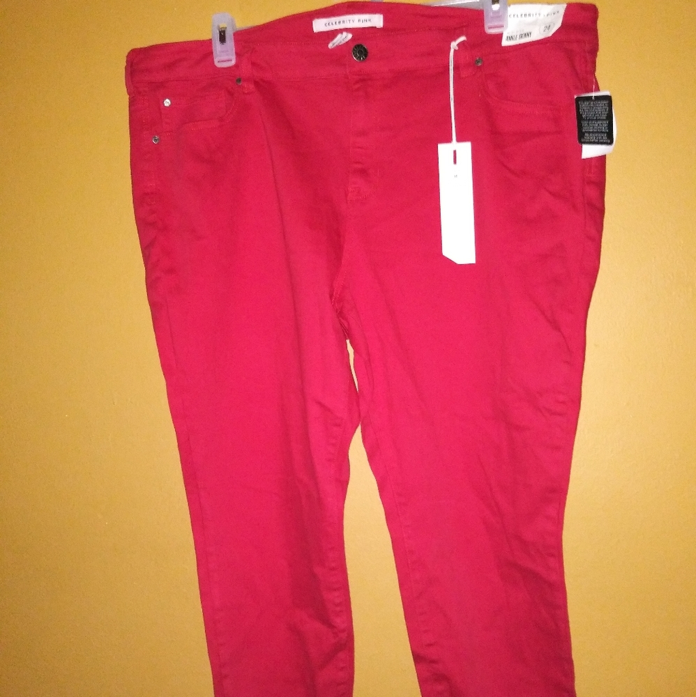 NWT Celebrity Pink skinny jeans size 24